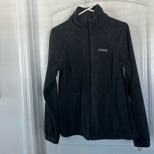Columbia fleece zip jacket, women’s size large